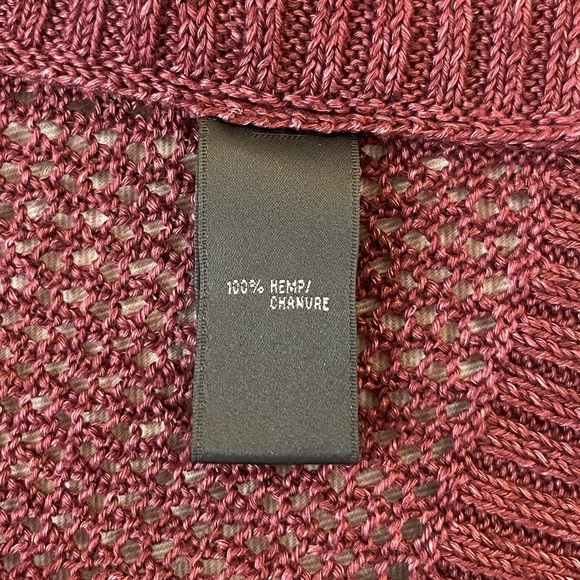 Lafayette 148 Knit Hemp Cardigan Vest - Picture 7 of 8